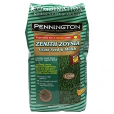 Pennington Zoysia Grass Seed With Mulch Grass Seed, 5 lbs   005627653